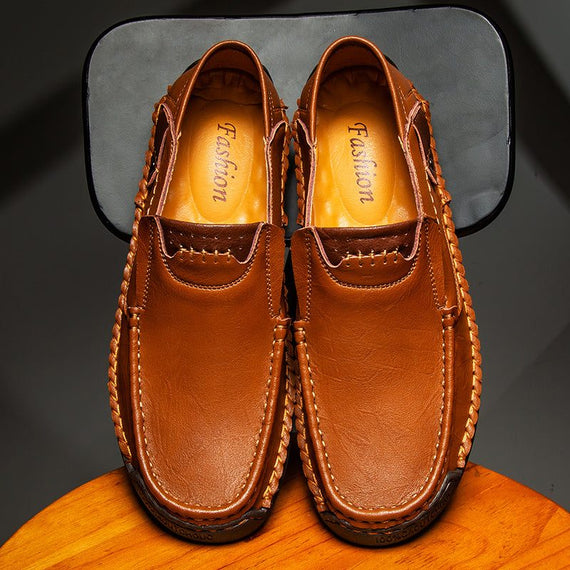 Men's Casual Shoes Handmade Men's Style Comfortable Lace Up Shoes