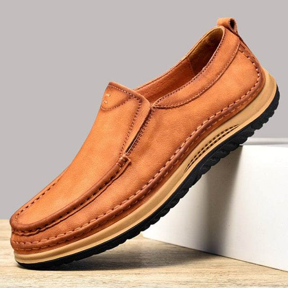 Classic Genuine Leather Men's Outdoor Shoes Breathable Casual Shoes