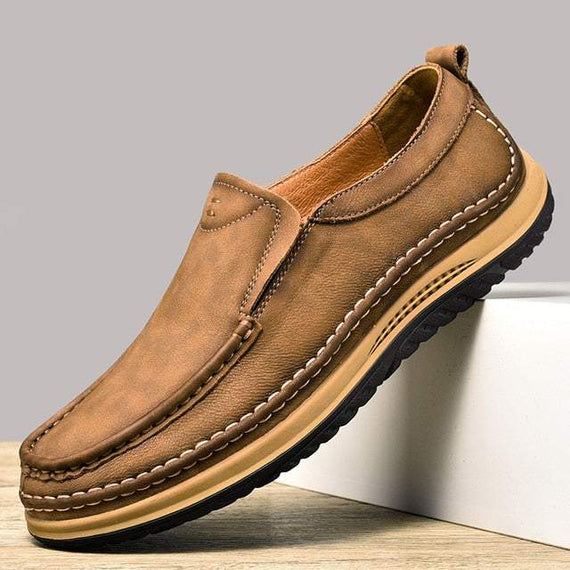 Classic Genuine Leather Men's Outdoor Shoes Breathable Casual Shoes