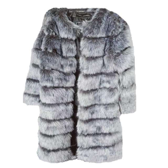 Luxury Super Long Women's Faux Fur Coat Thick Winter Outwear
