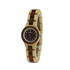 Water Resistance Ladies Fashion Quartz Wooden Watch - Acapparelstore