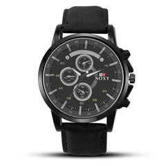 Luxury Men's Luminous Analog Glasses Military Sports Quartz Wristwatch - Acapparelstore