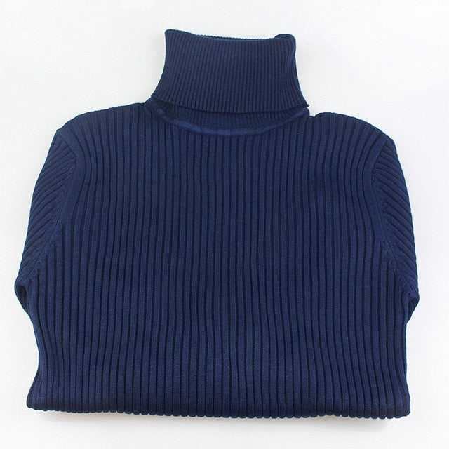 Women's Warm Thick Turtleneck Autumn Winter Sweater - Acapparelstore