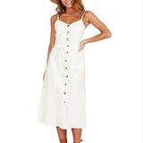 Casual Vintage Women Summer Sexy Dress