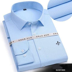 Men's Casual Long Sleeved Solid shirt Slim Fit Business Man - Acapparelstore